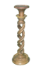 Picture of Wood Spiral Candle Pedestal