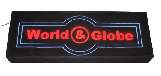 Picture of World & Globe Sign