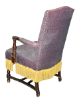 Picture of Purple Armchair with Fringe