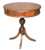Picture of Brown Circle Pedestal Table